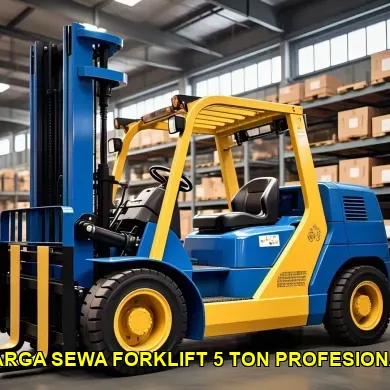 harga sewa forklift 5 ton profesional